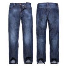 Großhandel Männer Basic Jeans Baumwolle Blau Denim Jeans